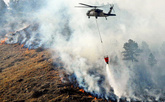 Research from South Dakota State University finds climate change has put the country at risk for more and greater forest fires. (Master Sgt. Don Matthews/US Army)