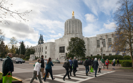 Oregon's big budget shortfall could hinder efforts to fund homelessness service programs. (Oregon Food Bank)