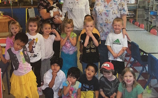 Children at M&M Day Care in Huron are among those benefiting from the use of early childhood education to integrate refugees from Myanmar into the community. (M&M Day Care)