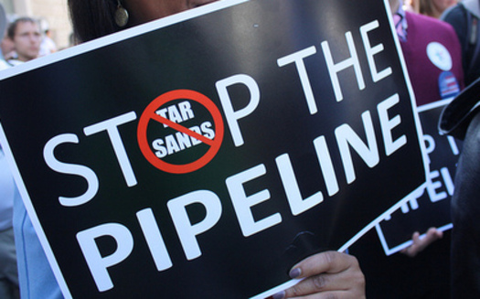 Opponents contend the Keystone XL Pipeline will never be in the public interest. (Elvert Barnes/Flickr)