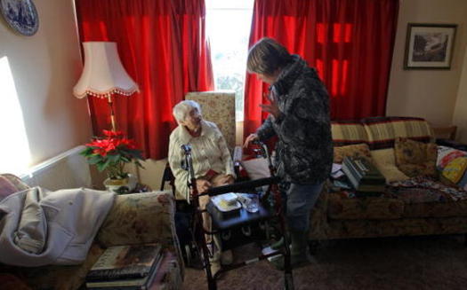 AARP says 580,000 Wisconsinites are unpaid caregivers for a family member. (Matt Curdy/Getty Images)