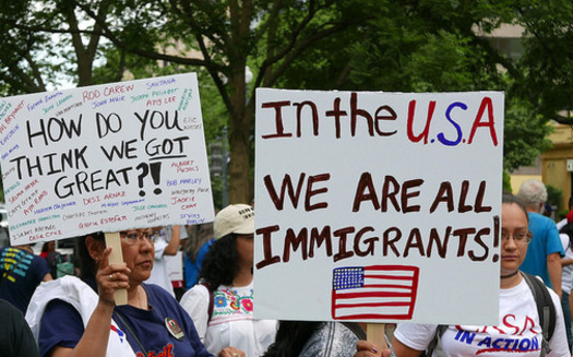 Immigrants' advocates are welcoming a change in course by the Trump administration on the Deferred Action for Childhood Arrivals program, but note it could change at any moment.  (S. Melkisethian/Flckr)