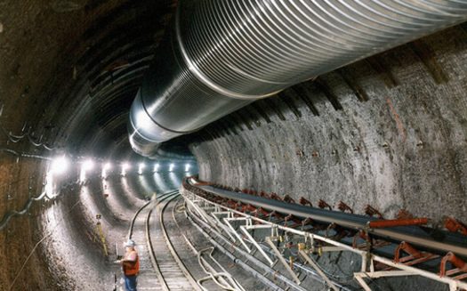 The Department of Energy built an underground facility in Yucca Mountain to determine whether the area was suitable for nuclear waste. (Department of Energy/Flickr)