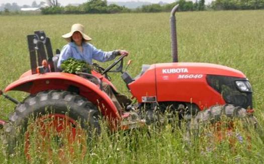 Teri Utz Bersee of Logan County says the Nexus pipeline would threaten the future of her organic farm. (Bersee and Utz Heirloom Farm)<br />