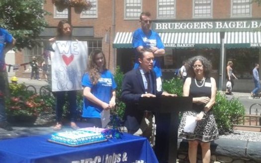 New England supporters of the Consumer Financial Protection Bureau held a 6th Birthday party in Boston, but they warn that lobbyists are hard at work in D.C. trying to kill the agency. (MASSPIRG)