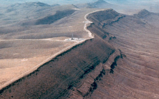 The EPA safety standard calls for the proposed Yucca Mountain Nuclear Waste Depository to verify it will protect against radiation for one million years. (State of Nevada)