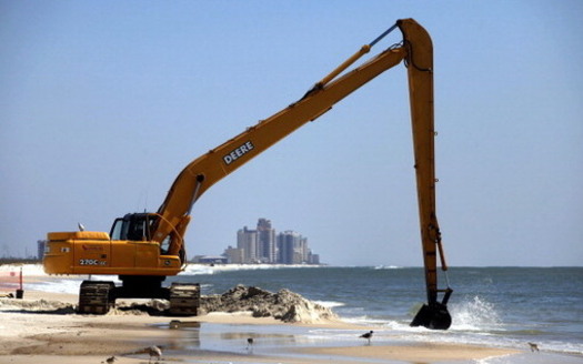 The GulfCorps project plans to hire 300 new conservation workers to help restore portions of the Gulf Coast damaged by the 2010 BP oil spill. (Thayer/GettyImages)
