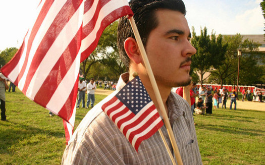 Immigration advocates say DREAMers are in every way Americans apart from the paperwork. (Elvert Barnes/Flickr)