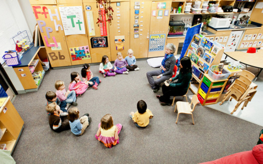 A new Kindness Curriculum developed at the University of Wisconsin helps preschool children to learn to empathize, forgive and be generous. (Wm. Graf, UW)