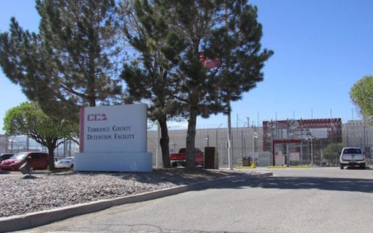 The Torrance County Detention Facility, a for-profit private prison in Estancia, N.M., is scheduled to close because of a lack of prisoners. (CoreCivic.com) 