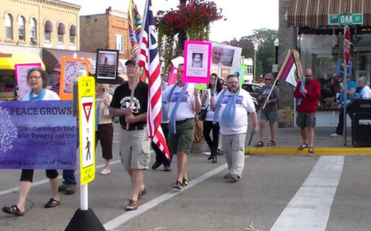 An event in Wisconsin linked to similar ones around the country will begin again this year with a march to the Baraboo Square on Saturday morning. (One Heart, Inc.)