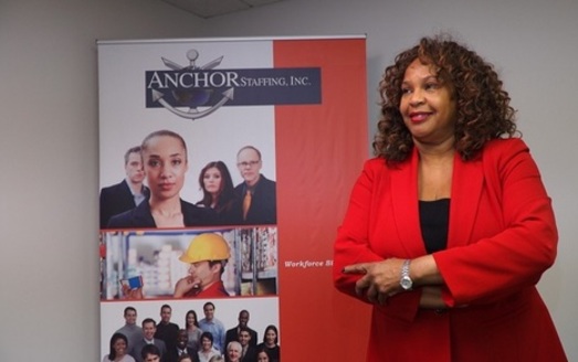 Anchor Staffing on Chicago's South Side has benefited from a partnership between large and small businesses. (Joyce Johnson)