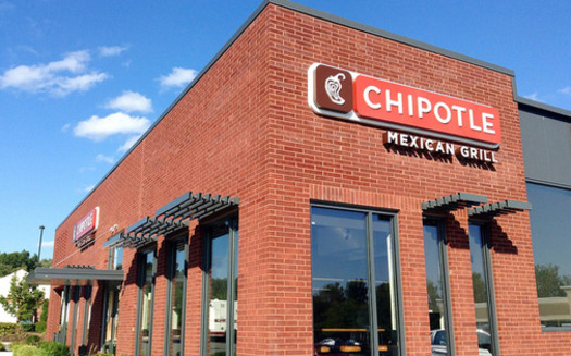 Chipotle is one of only two national chains that earned an 
