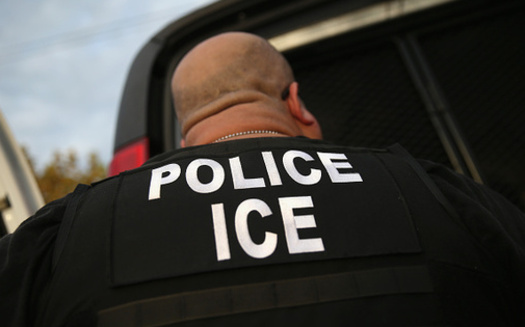 U.S. Immigration and Customs Enforcement has targeted undocumented immigrants outside of courthouses. (John Moore/Getty Images)