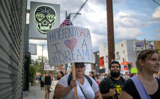 The DACA program protects more than 800,000 people nationwide. (David McNew/Getty Images)