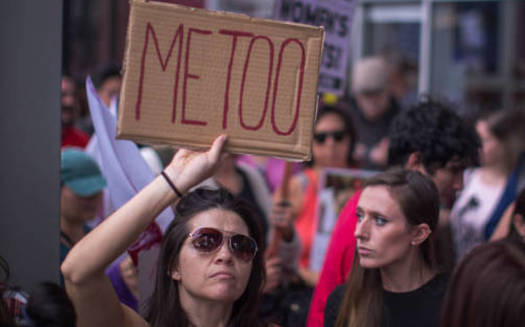 An associate law professor at the University of Oregon says the public shaming of sexual harassers could improve the workplace for victims. (David McNew/Getty Images)