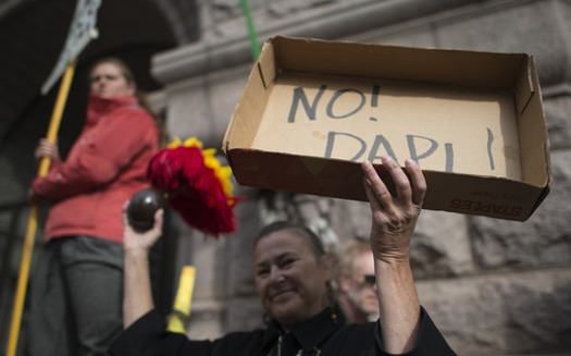 Standing Rock chairman Mike Faith says the Dakota Access Pipeline presents a 