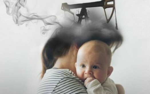 Natural gas wells are known to be sources of problematic air pollution, and may be causing issues in developing fetuses. (Egan Jimenez/The Woodrow Wilson School of Public Affairs)