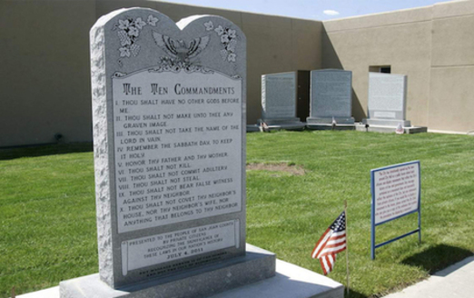 A Wisconsin group wants Santa Fe, N.M., to follow the lead of Bloomfield, N.M., and remove a Ten Commandments monument located on government property. (adflegal.org)