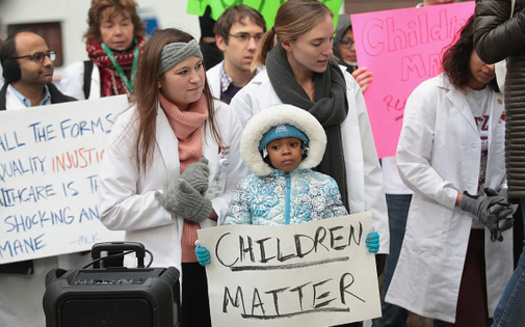 About 23,000 Montana children will lose their health insurance if funding for CHIP isn't reauthorized. (Scott Olson/Getty Images)