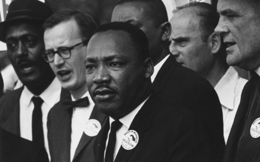 Activists say Ohioans can celebrate the life of Martin Luther King Jr. by acting to end social inequality. (U.S. National Archives and Records)