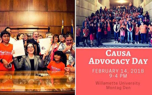 The immigrant rights group Causa is advocating for the passage of Senate Bill 1563 by Oregon lawmakers. (Courtesy of Causa)