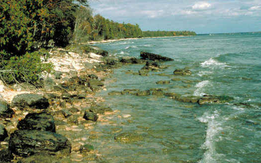 The Great Lakes hold 90 percent of America's fresh water, and Wisconsin conservation groups oppose a plan to allow diversion of Lake Michigan water for a private manufacturer. (EPA)