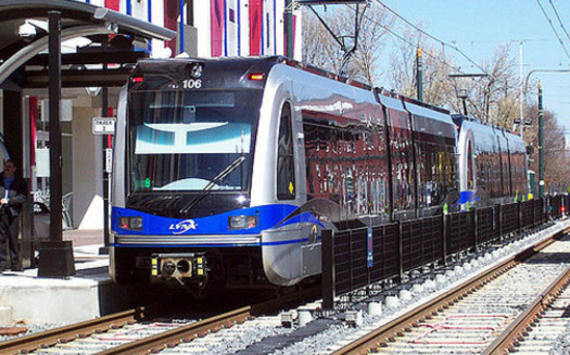 Systems such as the Lynx Blue Line light rail in Charlotte are transportation options for North Carolina as the population increases. (James Willamor/flickr)