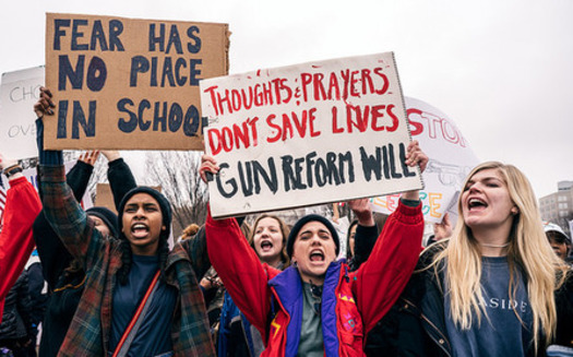 In the wake of recent deadly shootings, including one in Marshall County, several March for Our Lives rallies will be held in Kentucky this weekend. (Lorie Shaull/Flickr)