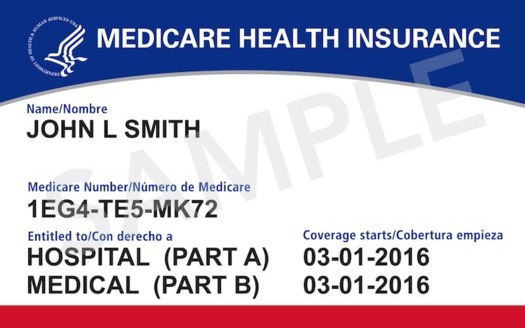 The new Medicare cards have an 11-digit Beneficiary Identifier number. (Medicare.gov)