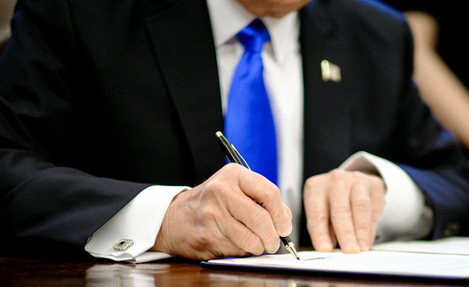 President Donald Trump's executive order in May 2017 instructed Attorney General Jeff Sessions to issue guidance interpreting religious liberty protections in Federal law. (Getty Images)