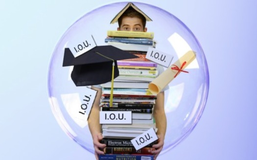 Almost two-thirds of Massachusetts college students graduate with student loan debt. (Pixabay)