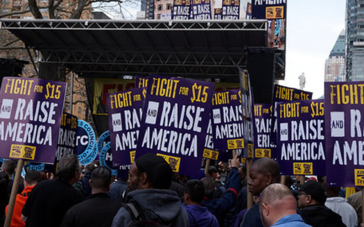 58 million American workers earn less than $15 an hour. (The All-Nite Images/Flickr)