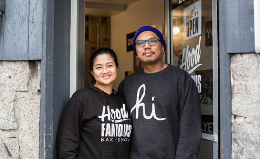 Business Impact Northwest helped Hood Famous Bakeshop, a small Filipino-inspired dessert bakery, get off the ground. (Lauren Stelling)