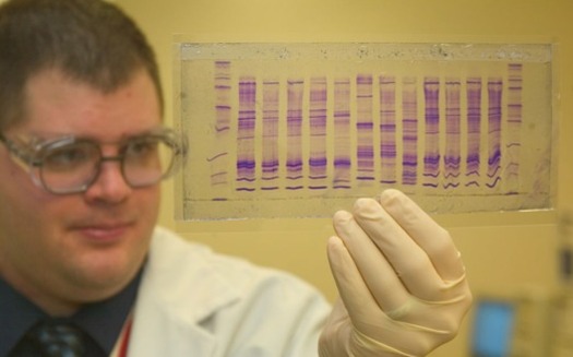 DNA from sexual-assault evidence kits can link to suspects in the DNA database. (James Tourtellotte/CBP [Public domain])