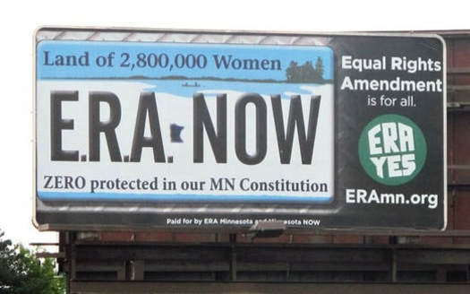 Minnesota was the 26th state to ratify the federal Equal Rights Amendment before the effort fell short, when not enough states ratified it by the 1982 deadline set by Congress. (eramn.org)