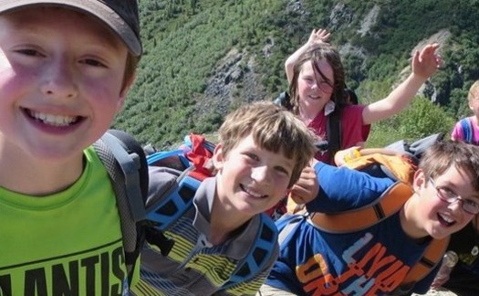 Just 5 percent of Wyoming children live in families where the household lacks a high school diploma, and 1 percent of children live in high-poverty areas. (National Park Service)