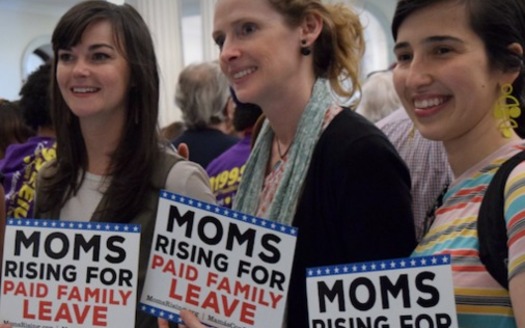 Paid family and sick leave is considered a victory for moms who need to take time off with a new baby, an aging parent or in case of family illness. (RaiseUpMA)