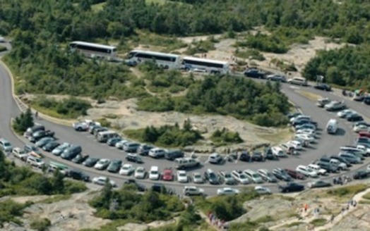 Acadia National Park has the most visitors per square mile of any U.S. national park. (National Park Service)