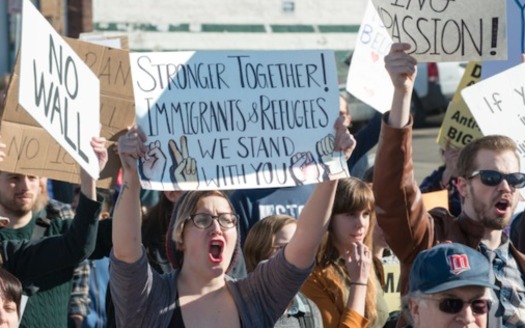 The Trump administration's zero tolerance immigration policy, which has separated families, has stoked protests throughout the nation. (Fibonacci Blue/Flickr)