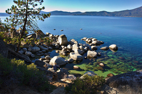 Records show the water in Lake Tahoe is warming up quickly, which is throwing off the natural balance of the lake's ecosystem. (Andrew Toskin/Flickr) 