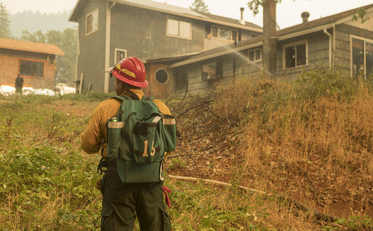 Oregon has had an active wildfire season and thousands of acres continue to burn. (Kari Greer/U.S. Forest Service)