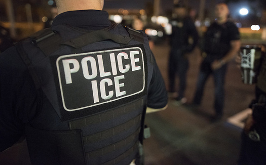 The Center for American Progress reports that people who are concerned about deportations have difficulty connecting with local law enforcement to voice opinions. (ICE/Flickr) 