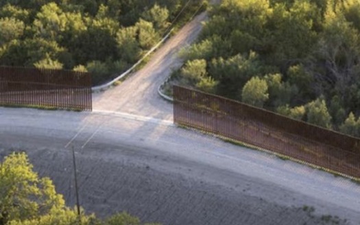 Border wall prototypes stand in McAllen, Texas, as the government remains in partial shutdown over a standoff about funding for a border wall.  (U.S. Customs & Border Patrol)