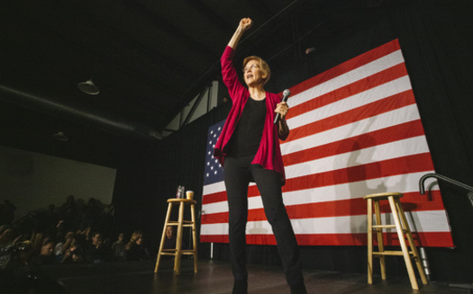 Sen. Elizabeth Warren will hold a Saturday rally in Lawrence, Mass., where many expect her to announce a 2020 presidential run. (Joe Crimmings/flickr.com/photos/joecrimmings/)