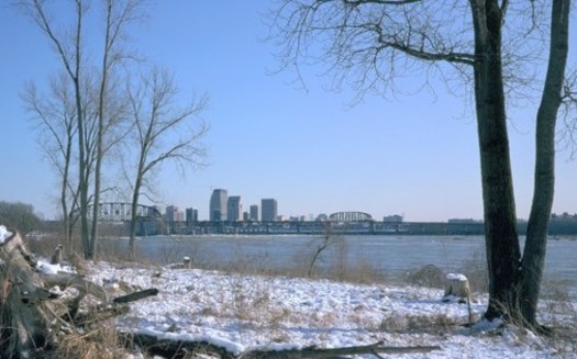The deepest point of the Ohio River runs through Louisville, Ky. (William Aden/Flickr)