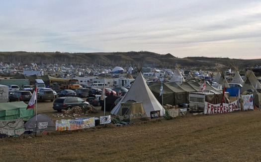 Since the Standing Rock protests in 2016, legislatures in 35 states have considered bills that would restrict people's right to protest. (Becker1999/Flickr)