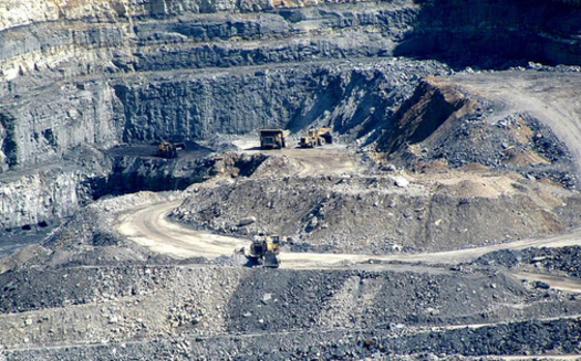 An image of mountaintop removal on Black Mountain in Virginia. According to the U.S. House Natural Resources Committee, countries with mountaintop-removal mines have a more than 40 percent higher rate of birth defects. (David Hoffman/Flickr)