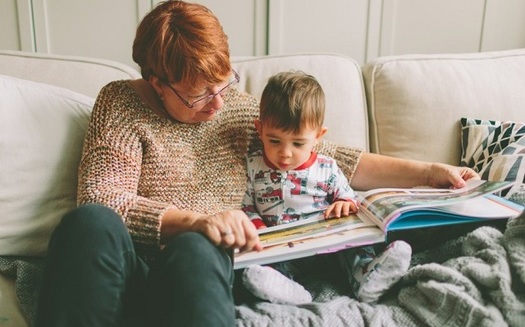 New research shows young children who spend time interacting with a parent or grandparent develop better life skills that those who just watch TV or digital devices. (ChrystalMarieSing/Twenty20) 