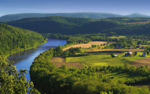 The Susquehanna River is a major water source that empties into the northern end of the Chesapeake Bay. (Nicholas A. Tonelli/Flickr)